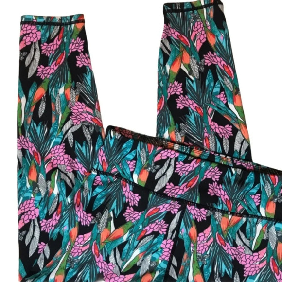 Revolve MINKPINK Move Tropical Floral Print Leggings Small - Picture 1 of 9